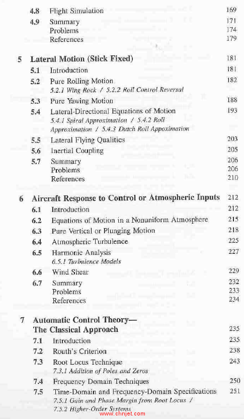 《Flight Stability and Automatic Control》第二版