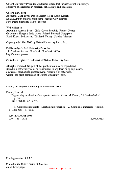 《Engineering Mechanics of Composite Materials》第二版