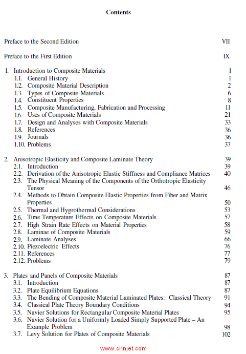 《The Behavior of Structures Composed of Composite Materials》第二版