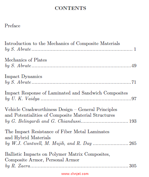 《Impact Engineering of Composite Structures》