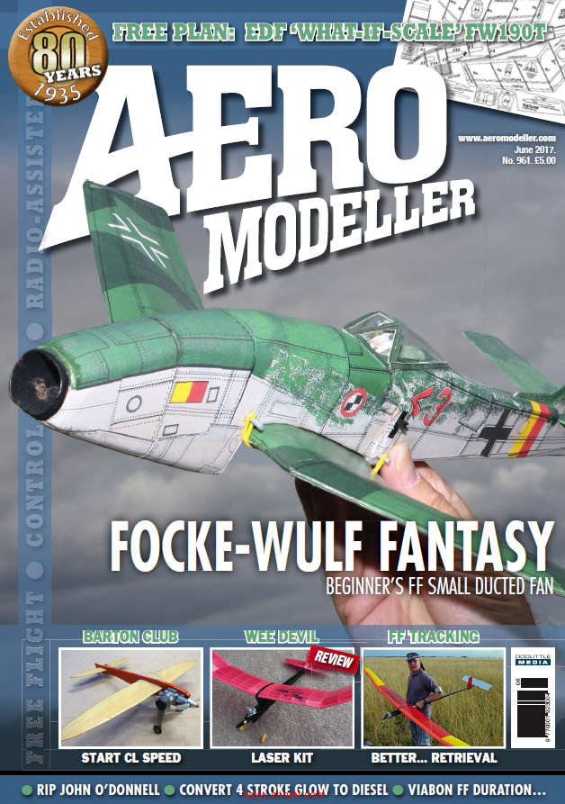 《Aero modeller》2017年6月