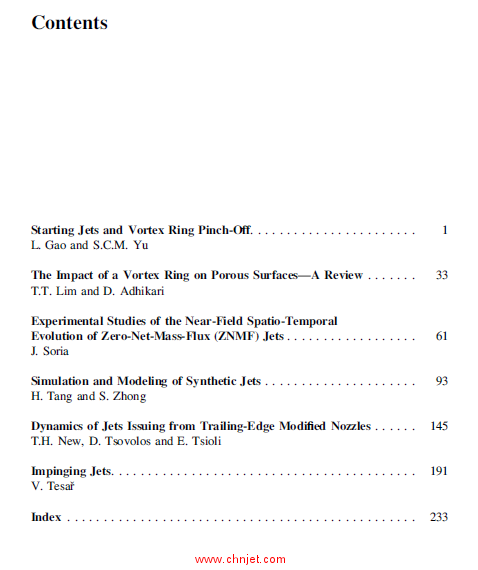 《Vortex Rings and Jets: Recent Developments in Near-Field Dynamics》