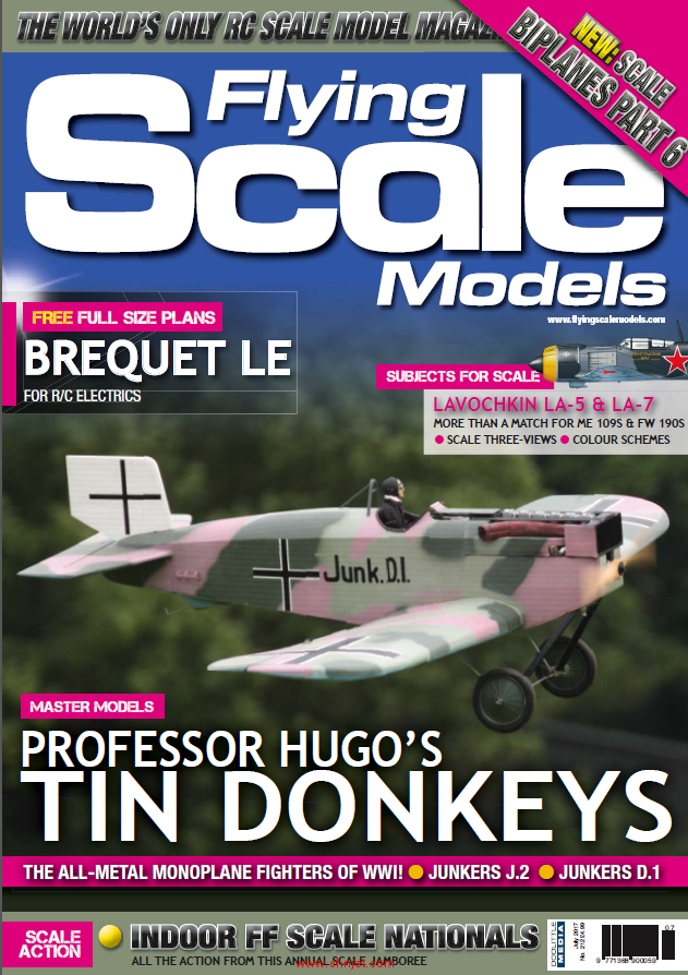  《Flying Scale Models》2017年7月