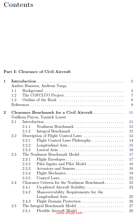 《Optimization Based Clearance of Flight Control Laws: A Civil Aircraft Application》