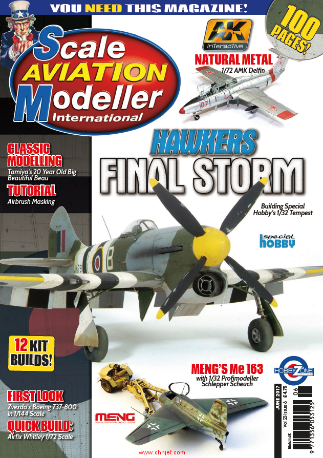 《Scale Aviation Modeller International》2017年6月