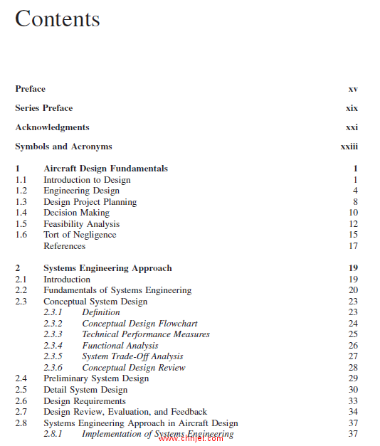 《Aircraft Design：A Systems Engineering Approach》
