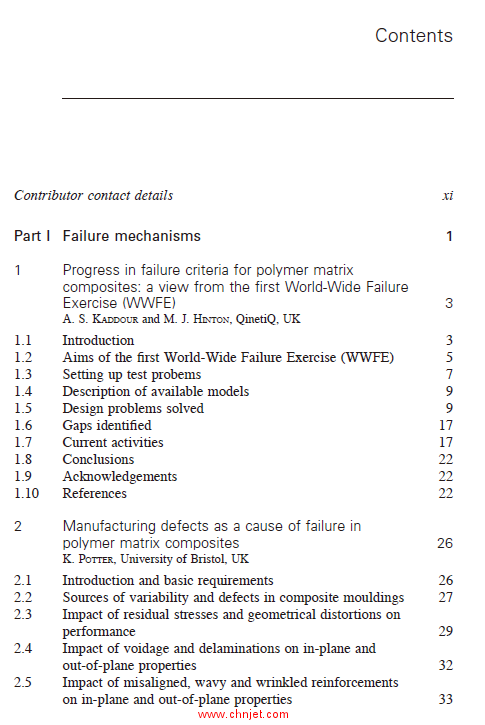 《Failure mechanisms in polymer matrix composites：Criteria, testing and industrial applications》 ...