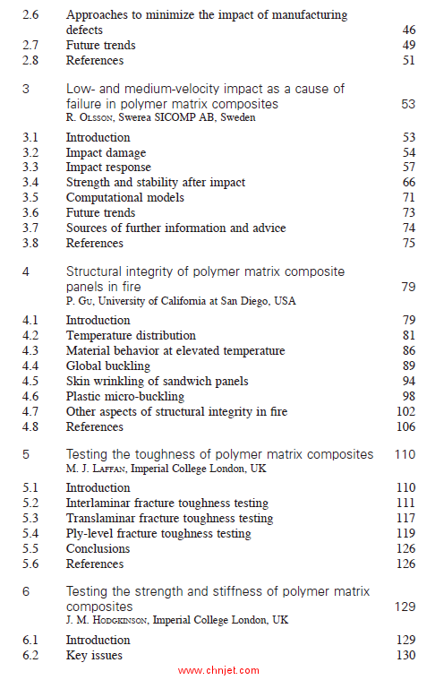 《Failure mechanisms in polymer matrix composites：Criteria, testing and industrial applications》 ...