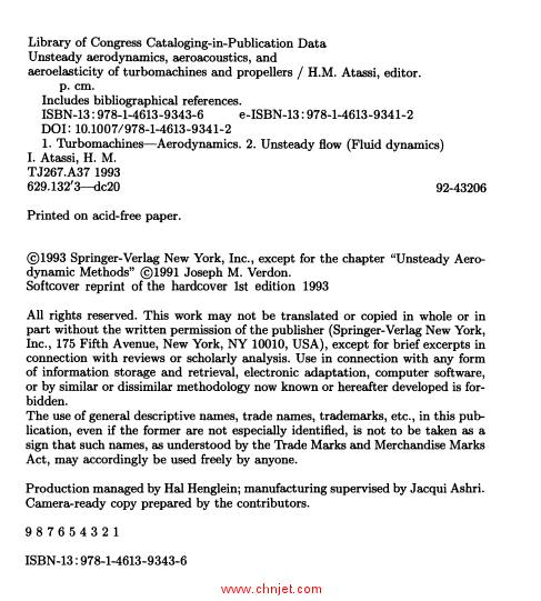 《Unsteady Aerodynamics,Aeroacollstics,and Aeroelasticity of Turbomachines and Propellers》