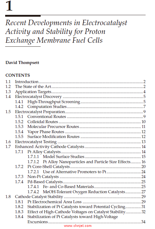 《Proton Exchange Membrane Fuel Cells：Materials Properties and Performance》