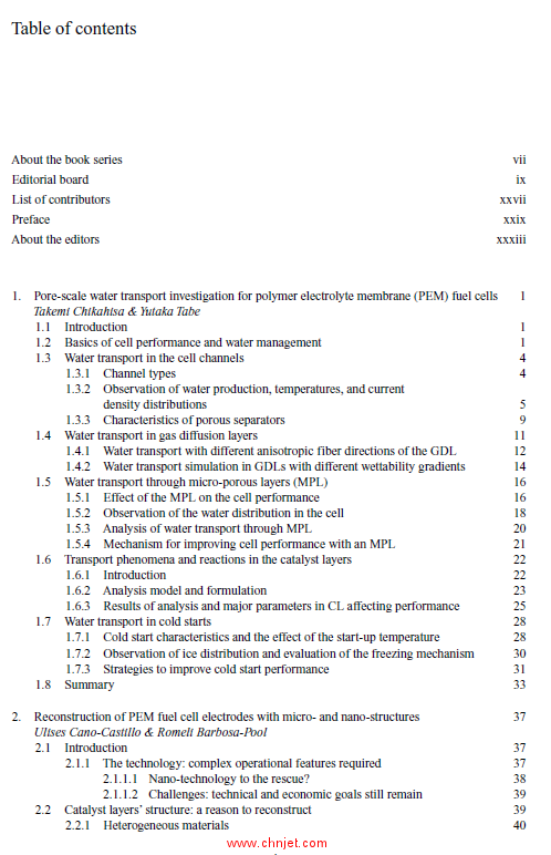 《Micro & Nano-Engineering of Fuel Cells》