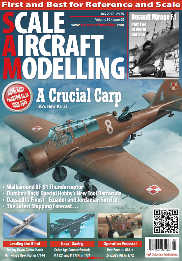 《Scale Aircraft Modelling》2017年7月