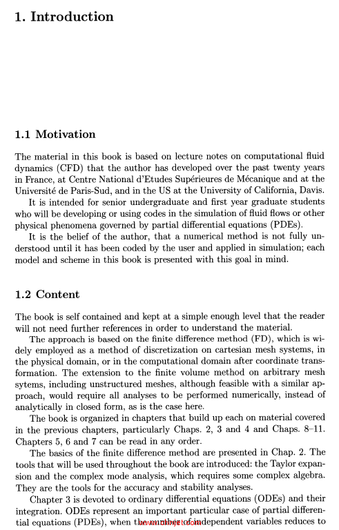 《ComputationaI Aerodynamics and Fluid Dynamics：An Introduction》