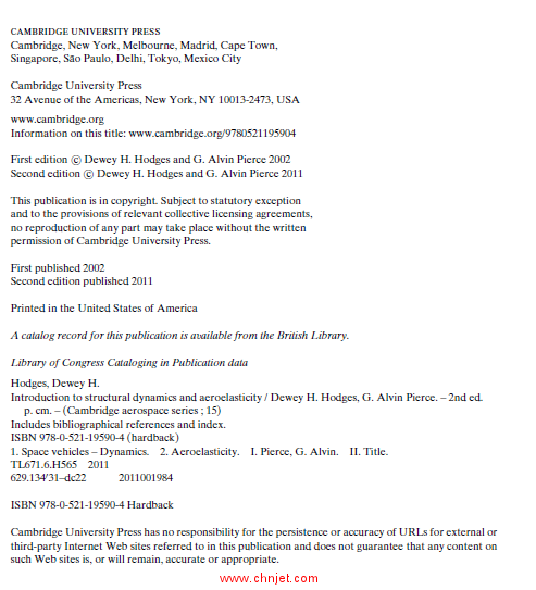 《Introduction to Structural Dynamics and Aeroelasticity》第二版