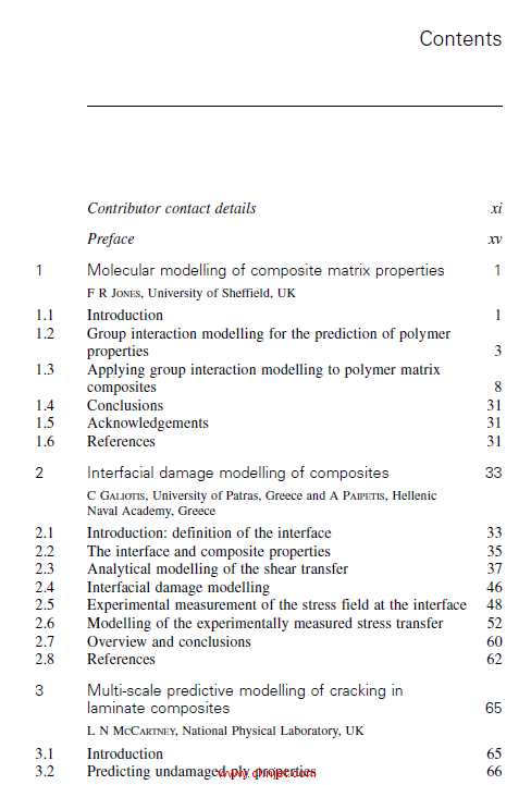 《Multi-Scale Modelling of Composite Material Systems: The Art of Predictive Damage Modelling》