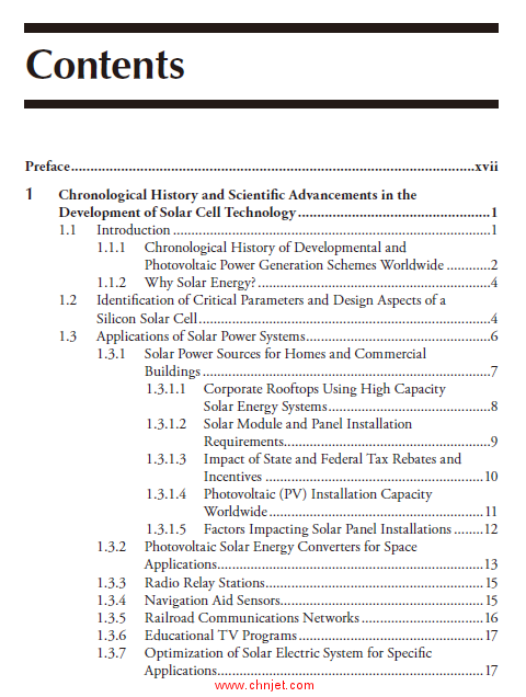 《Solar Cell Technology and Applications》