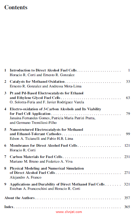 《Direct Alcohol Fuel Cells：Materials, Performance, Durability and Applications》