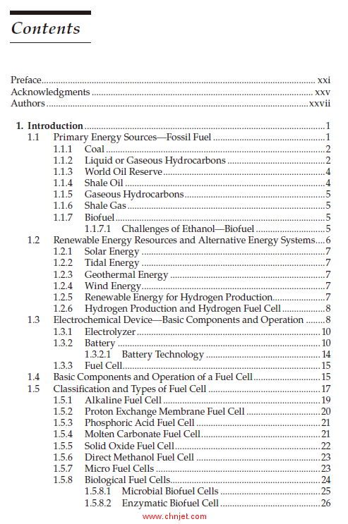 《Fuel Cells: Principles, Design, and Analysis》