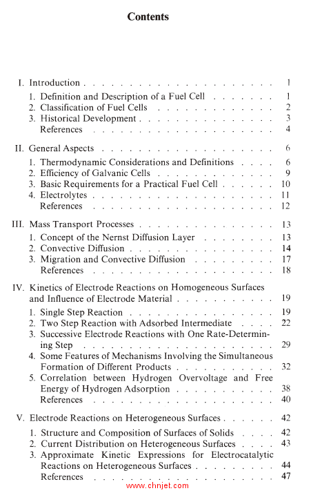 《Electrochemical Processes in Fuel Cells》