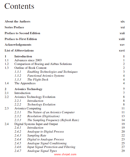 《Civil Avionics Systems》第二版