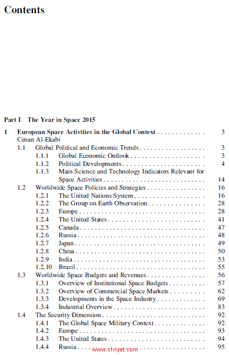 《Yearbook on Space Policy 2015：Access to Space and the Evolution of Space Activities》