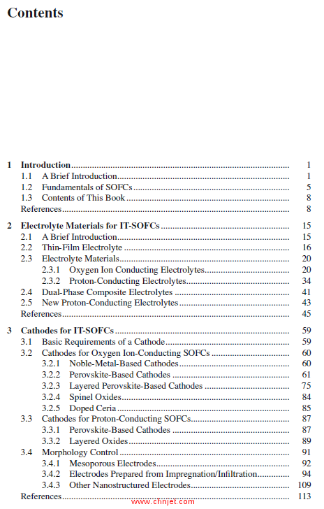 《Intermediate-Temperature Solid Oxide Fuel Cells: Materials and Applications》