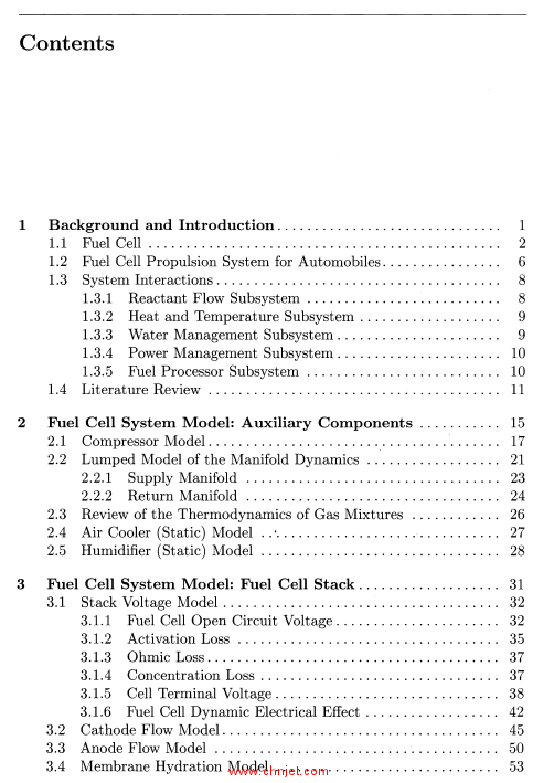 《Control of Fuel Cell Power Systems: Principles, Modeling, Analysis and Feedback Design》