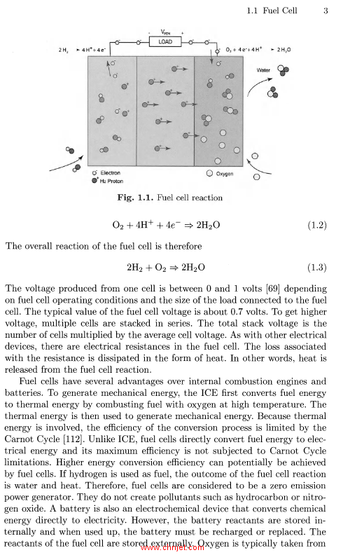 《Control of Fuel Cell Power Systems: Principles, Modeling, Analysis and Feedback Design》