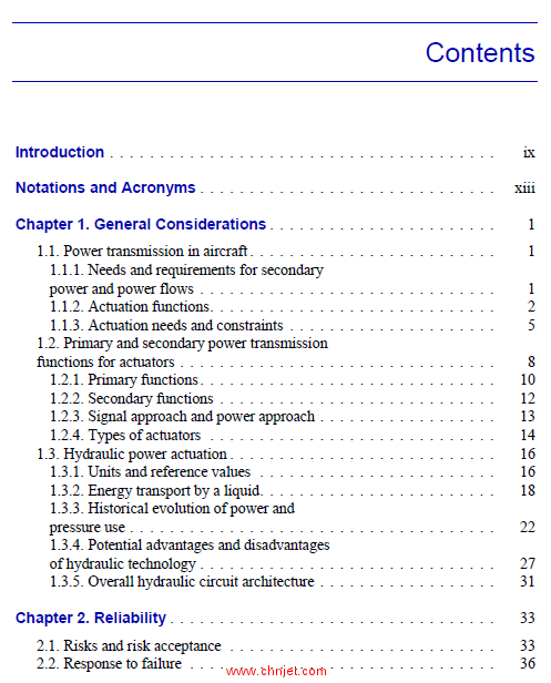 《Aerospace Actuators 1：Needs, Reliability and Hydraulic Power Solutions》