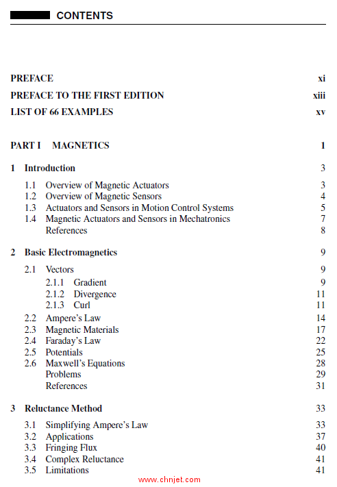 《Magnetic Actuators and Sensors》第二版