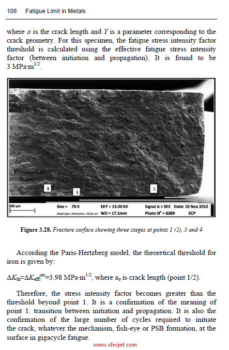 《Fatigue limit in metals》