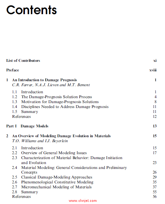 《Damage Prognosis: For Aerospace, Civil and Mechanical Systems》