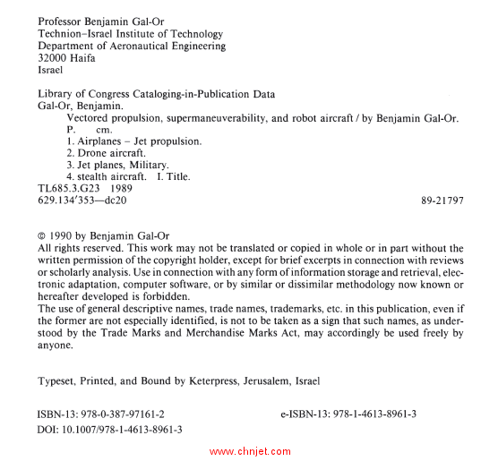 《Vectored Propulsion, Supermaneuverability and Robot Aircraft》