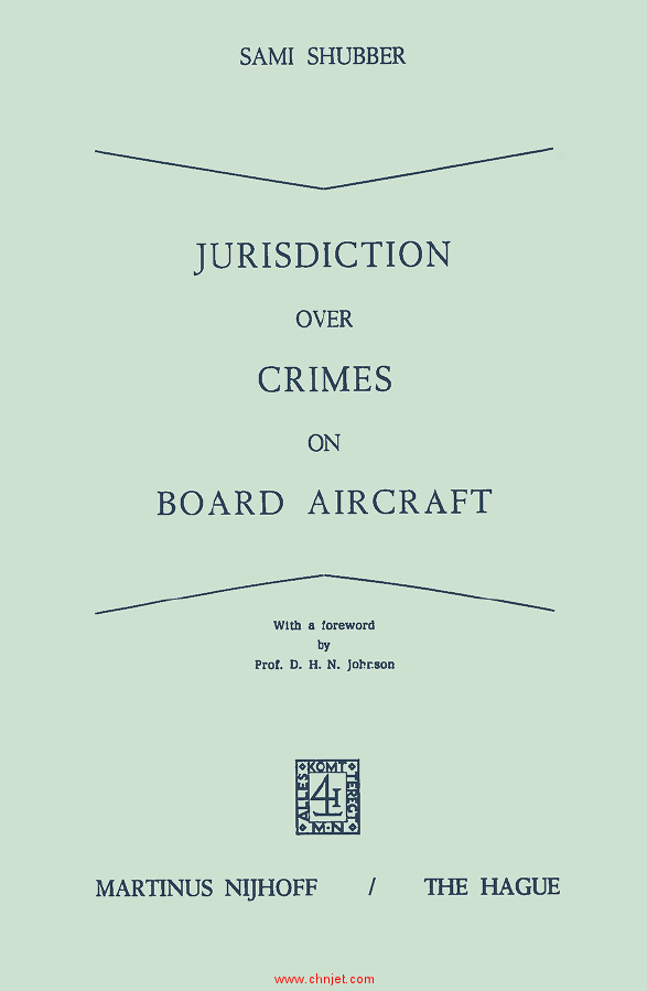 《Jurisdiction Over Crimes on Board Aircraft》