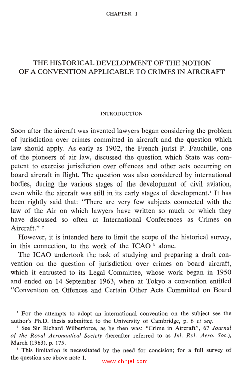 《Jurisdiction Over Crimes on Board Aircraft》