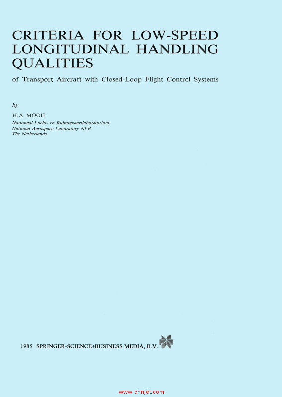 《Criteria for Low-Speed Longitudinal Handling Qualities: of Transport Aircraft with Closed-Loop Fli ...