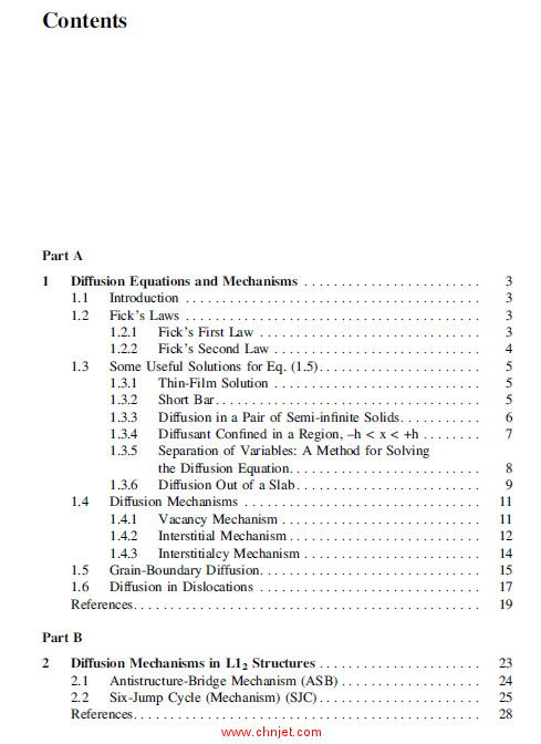 《Diffusion in the Iron Group L12 and B2 Intermetallic Compounds》