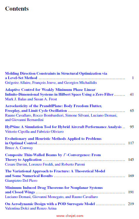 《Variational Analysis and Aerospace Engineering: Mathematical Challenges for the Aerospace of the F ...