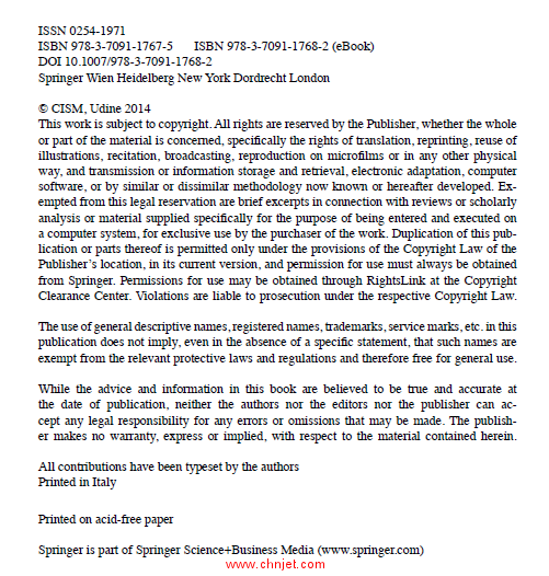 《Constitutive Relations under Impact Loadings: Experiments, Theoretical and Numerical Aspects》