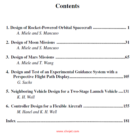 《Advanced Design Problems in Aerospace Engineering: Volume 1: Advanced Aerospace Systems 》