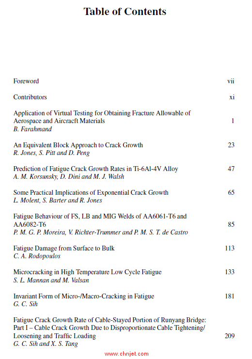 《Multiscale Fatigue Crack Initiation and Propagation of Engineering Materials: Structural Integrity ...