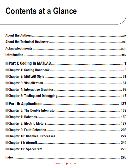 《MATLAB Recipes：A Problem-Solution Approach》