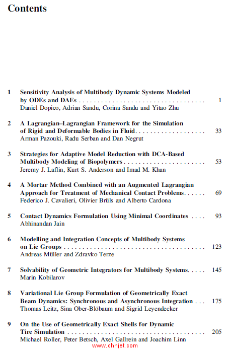 《Multibody Dynamics: Computational Methods and Applications》2014