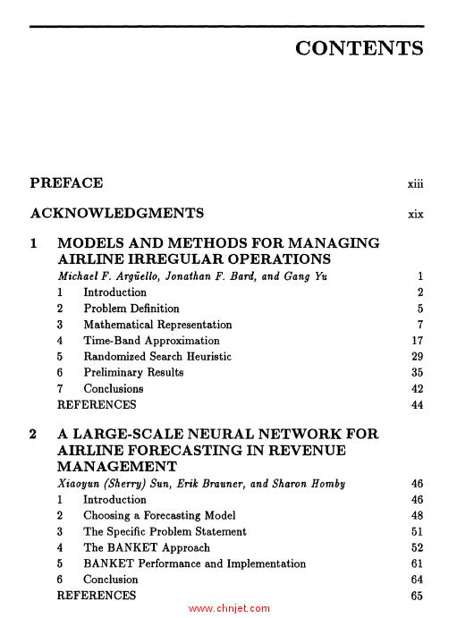 《Operations Research in the Airline Industry》