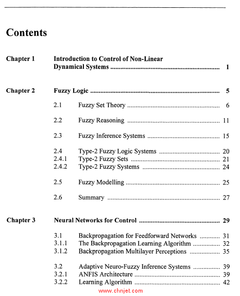 《Soft Computing for Control of Non-Linear Dynamical Systems》