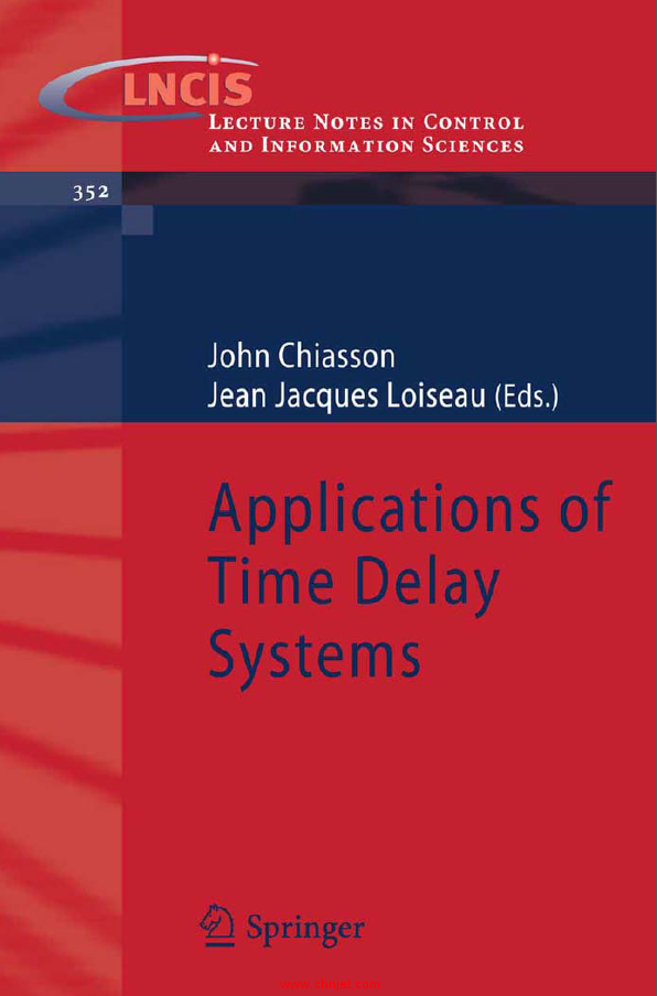 《Applications of Time Delay Systems》