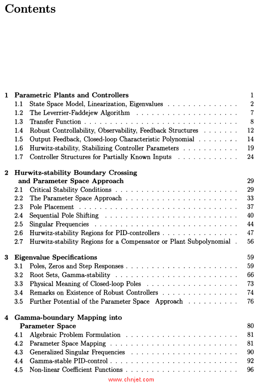 《Robust Control: The Parameter Space Approach》第二版