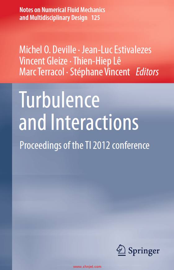 《Turbulence and Interactions：Proceedings of the TI 2012 Conference》