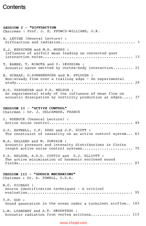 《Aero- and Hydro-Acoustics: IUTAM Symposium, Ecole Centrale de Lyon, 3–6 July, 1985》