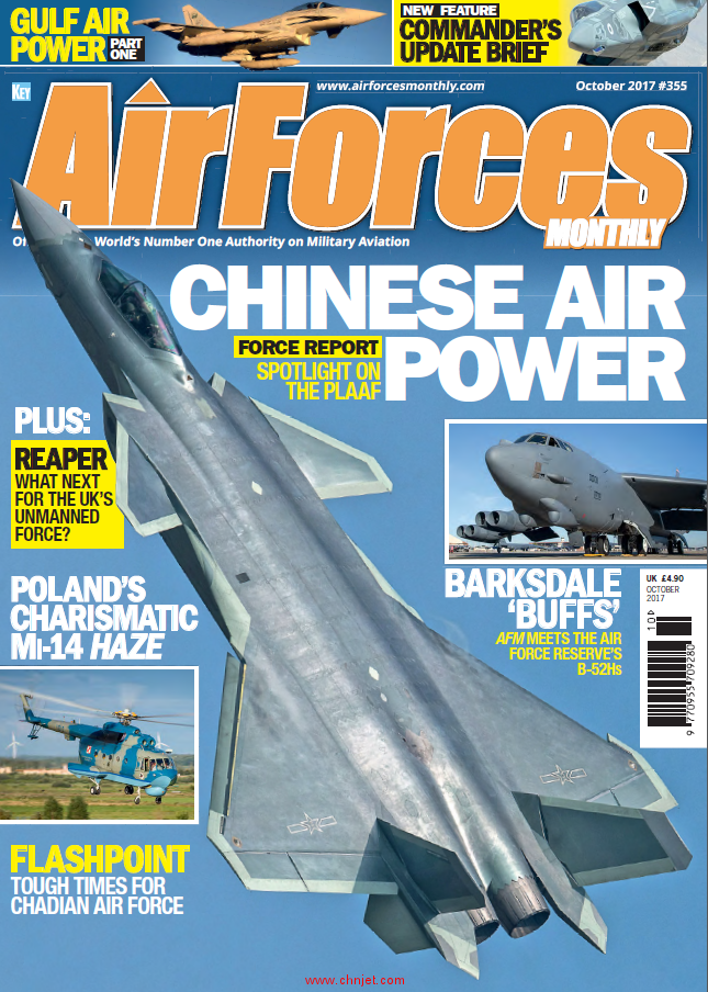 《AirForces Monthly》2017年10月